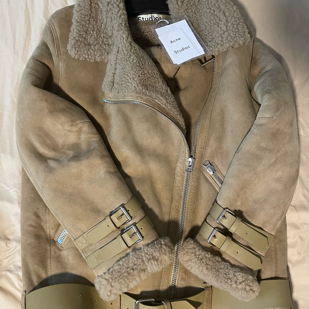 Beautiful Acne Studio Velocite Suede Coat